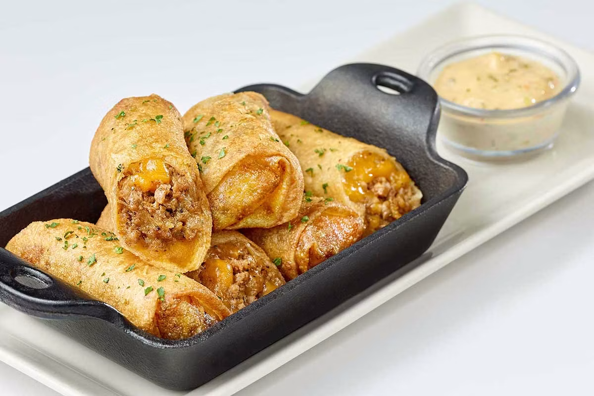 Cheeseburger Spring Rolls - The Cheesecake Factory Menu Prices 2026